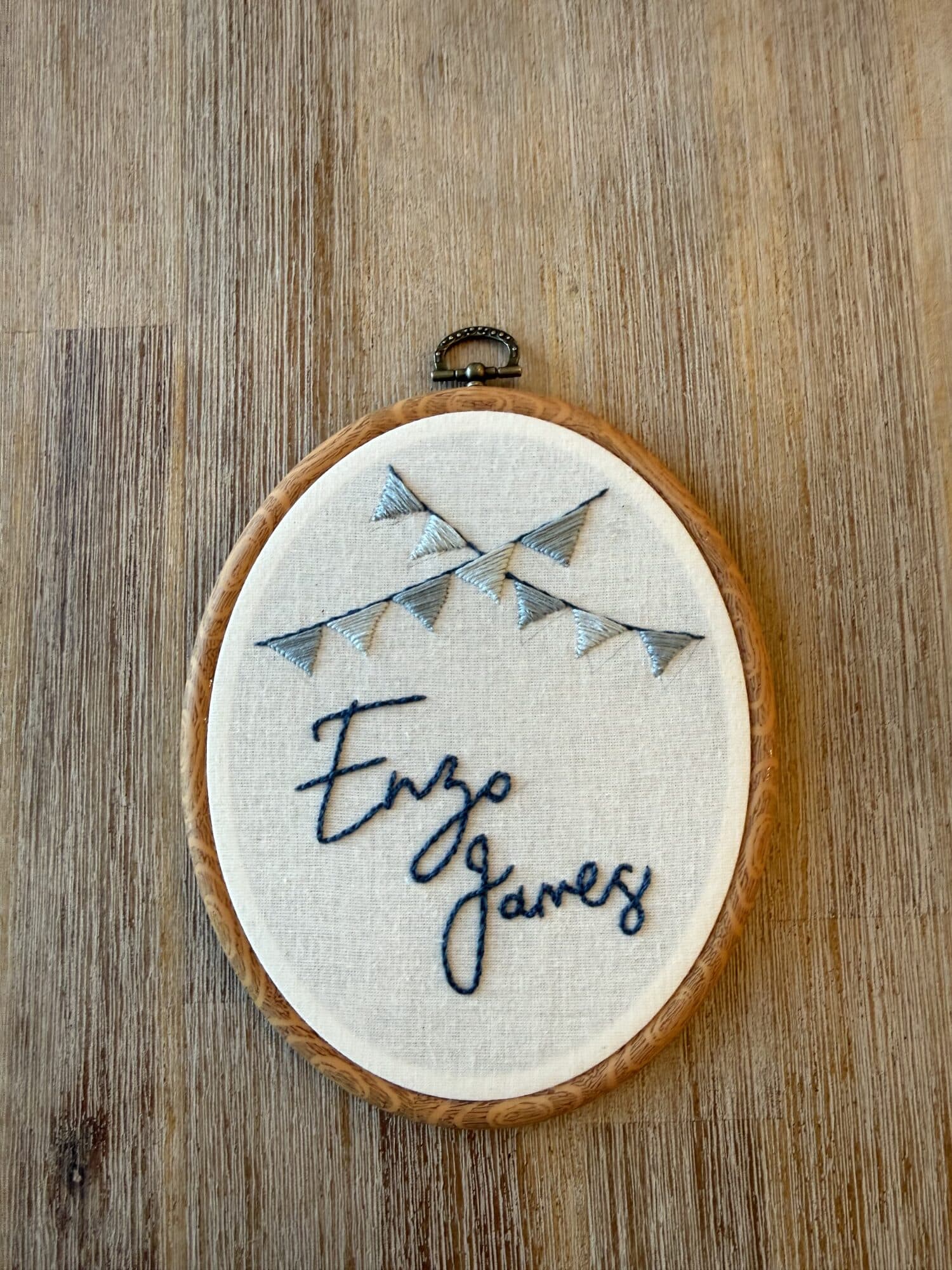 Enzo James — Name Keepsake
