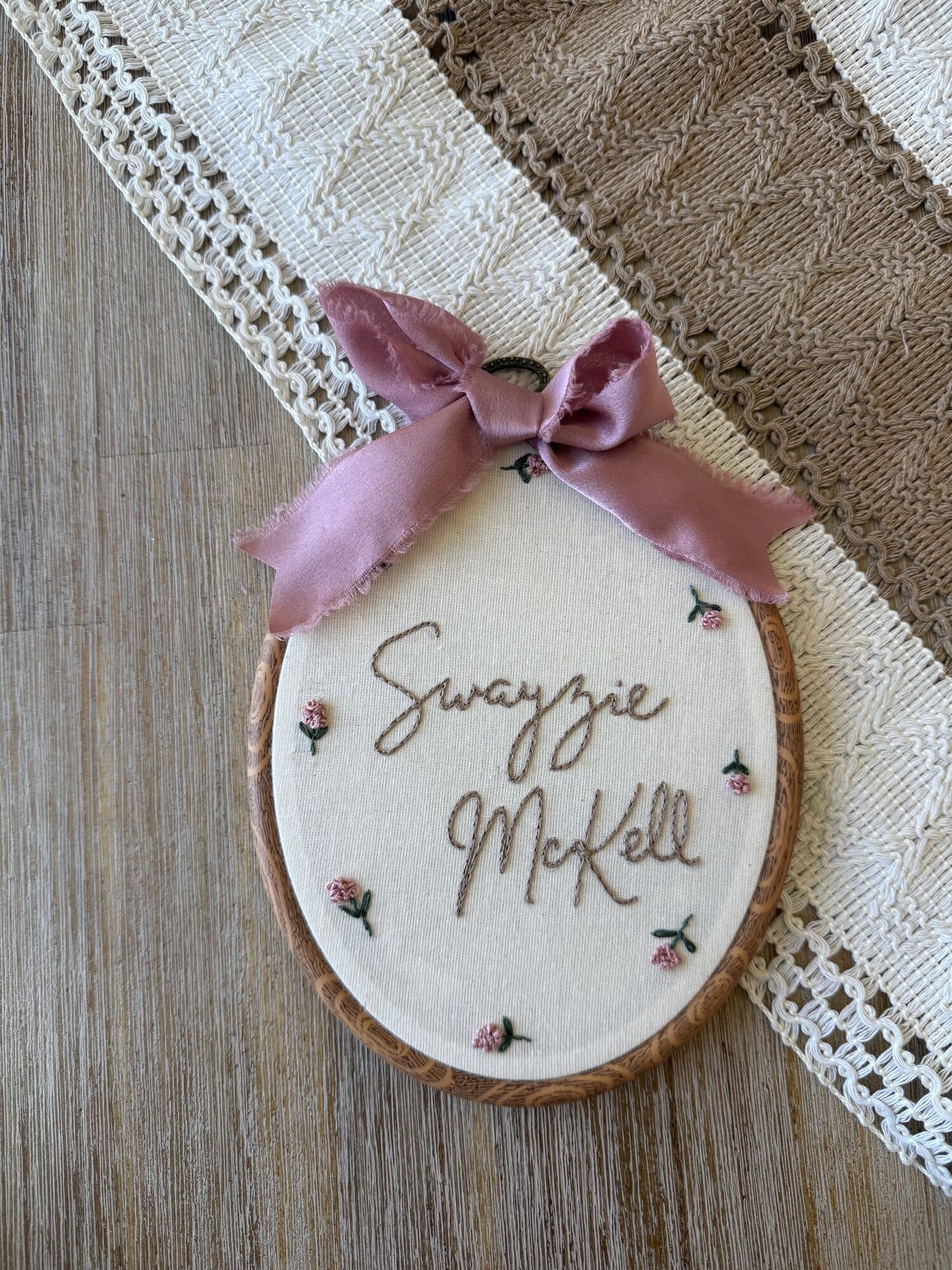 Swayzie McKell — Name Keepsake
